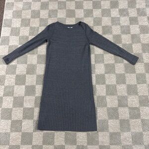 Lou & Grey Charcoal Long Sleeve Dress